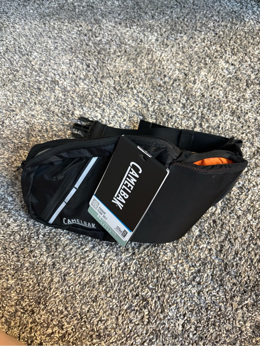 CamelBak Black and Orange Waist Pack
